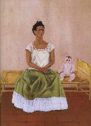 Frida Kahlo The doll and i oil painting